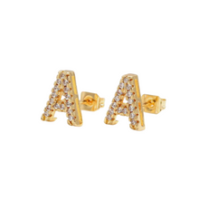 Cargar imagen en el visor de la galería, Alphabet Earrings(Unidad)
