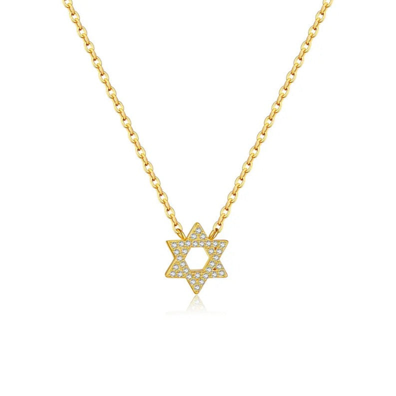 Hexagram Star Necklace